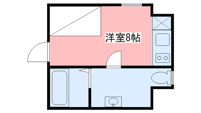 アルプスビルの間取り