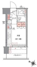 北区赤羽南のマンションの間取り