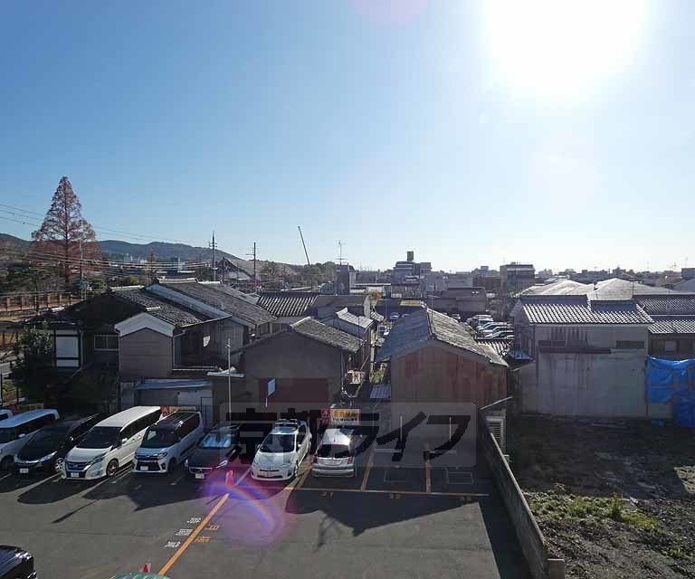 【京都市東山区大和大路１丁目のマンションの眺望】