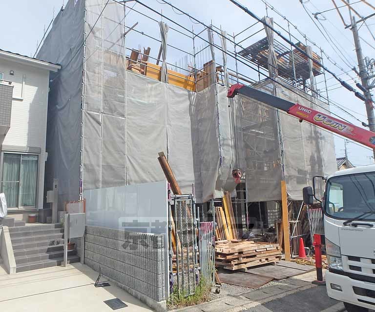 【京都市北区大宮西小野堀町のマンションの建物外観】