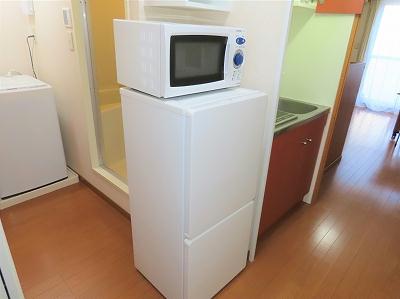その他　電子レンジ、冷蔵庫完備