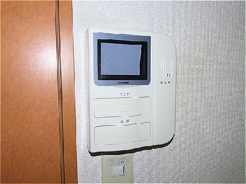 セキュリティ　モニター付きインターホンあり