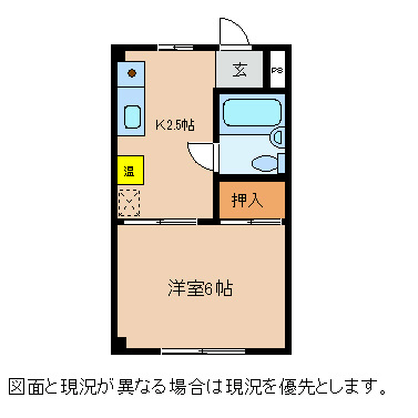 サンコーポ1号の間取り