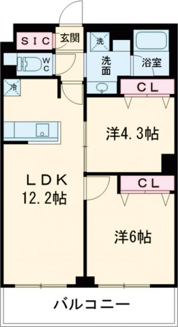 ＥＭパレス田園調布の間取り