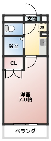 アイリスTAKEJIの間取り