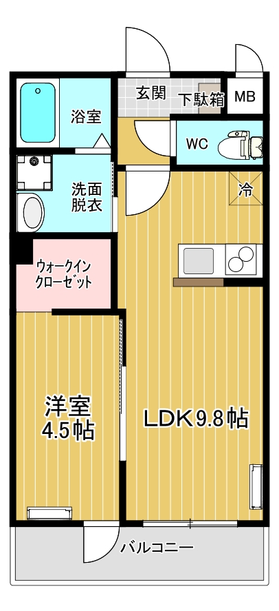 グランチェスタの間取り