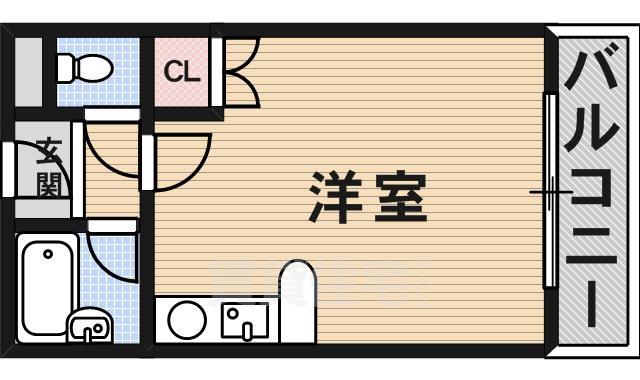 ビスタ千里丘5の間取り写真