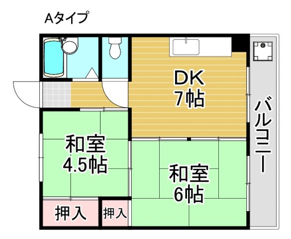 Grand corp Cattleyaの間取り