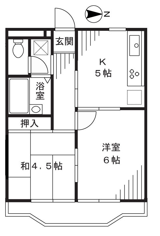 ルミエール本多の間取り