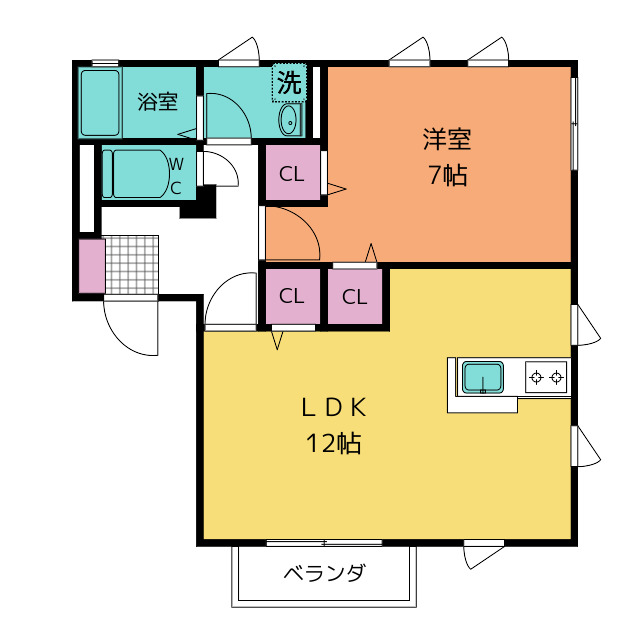 プロスパーIIの間取り