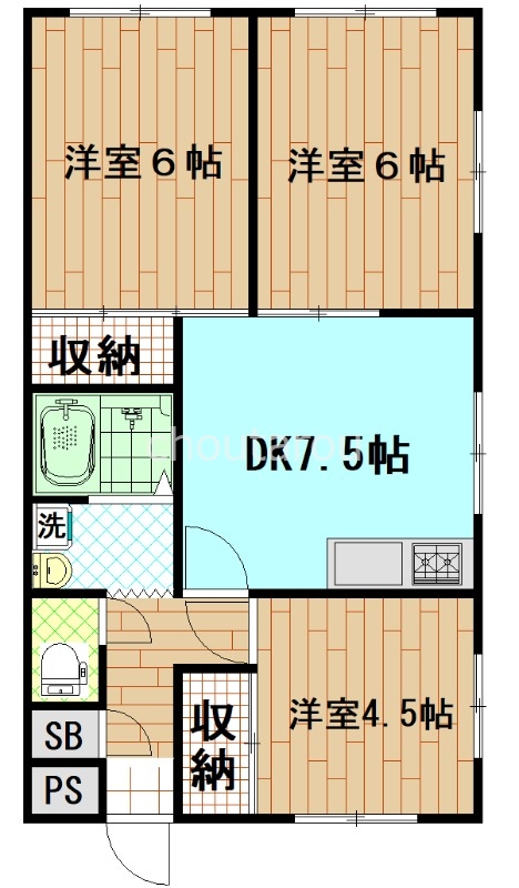 ヴィバシティ寿の間取り