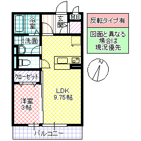 フォレストヴィラの間取り