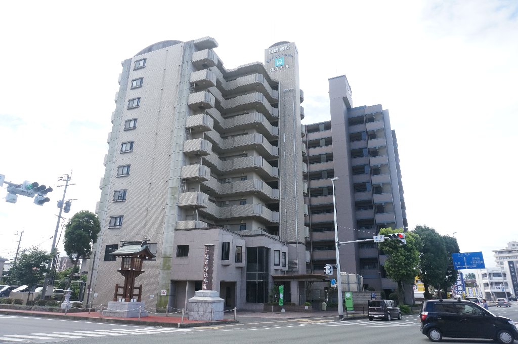 【熊本市東区健軍のマンションの建物外観】