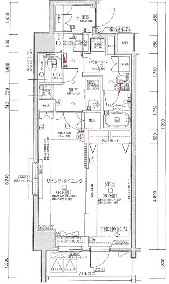 日神デュオステージ関内の間取り