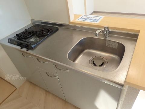 キッチン　２口ガスコンロ（イメージ）