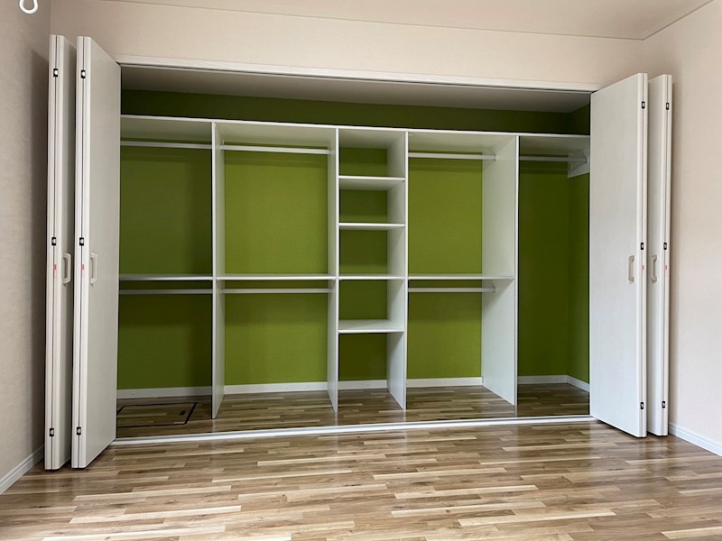 収納　ウォークインクローゼットは収納力◎