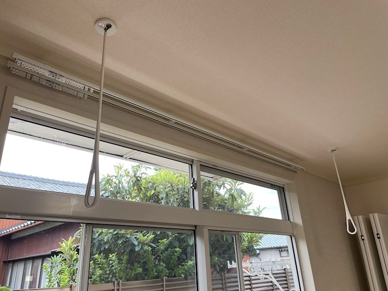 その他設備　室内物干し