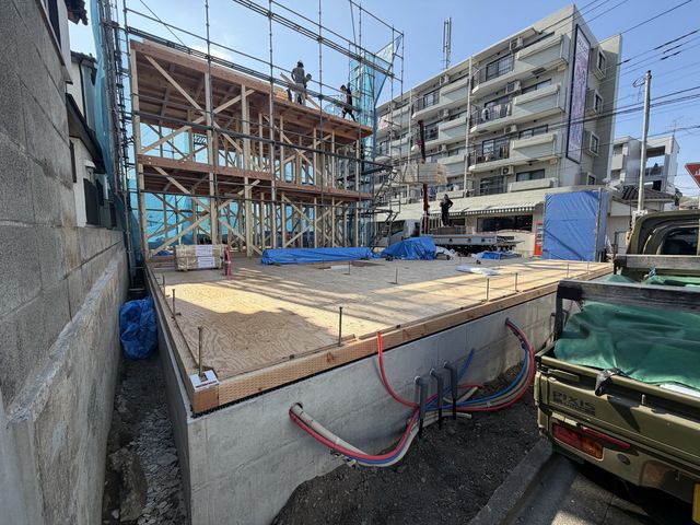 建物外観　～建設中～