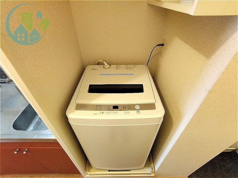 洗面設備　レオパレス都賀川（家具・家電付、仲介手数料不要）