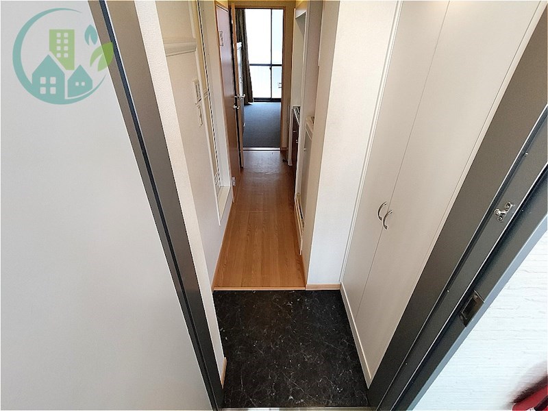 玄関　レオパレス都賀川（家具・家電付、仲介手数料不要）