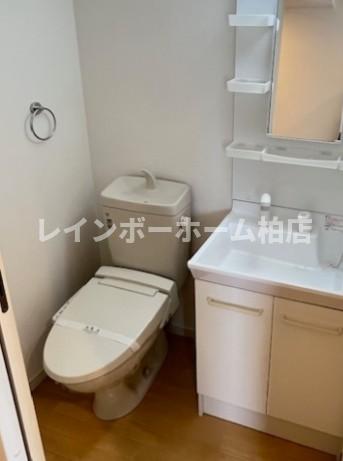 トイレ　ゆったりとした空間のトイレです