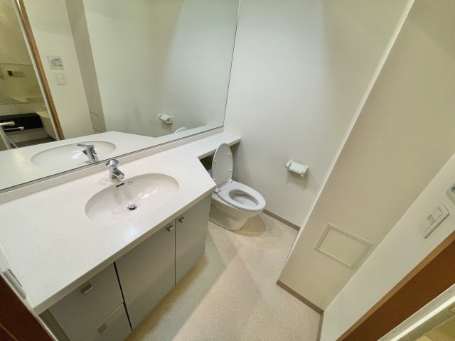 洗面設備　洗面所です