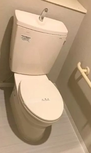 トイレ　コンパクトで使いやすいトイレです