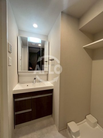 洗面設備　エスリードレジデンス玉造ザ・イースト　独立洗面台