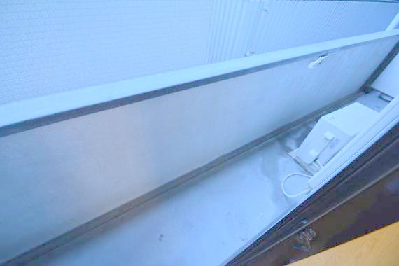 バルコニー　風通しの良いバルコニー。洗濯物もよく乾きそうです。