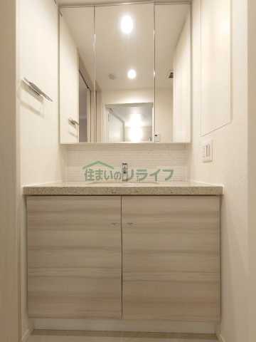 洗面設備　ザ・パークハビオ文京江戸川橋