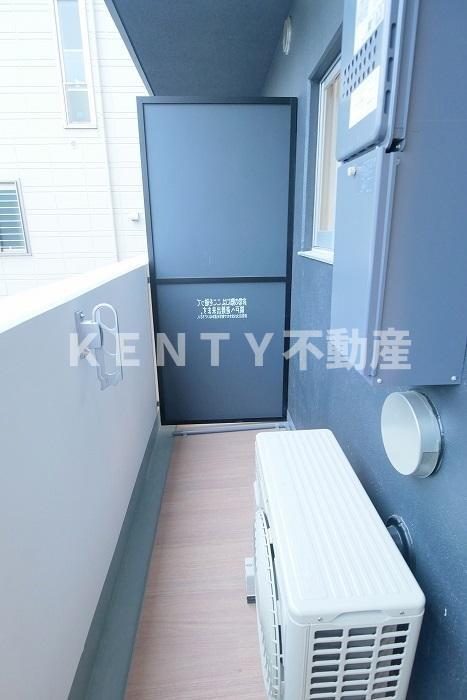 バルコニー　バルコニーがあります