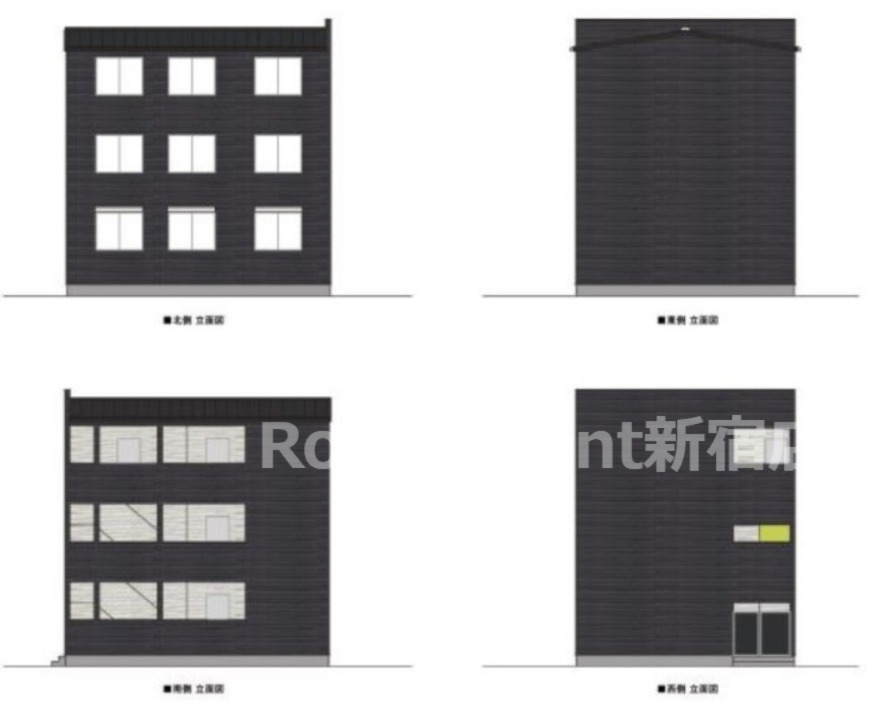 建物外観　外観パースです