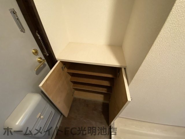 収納　大きなスペースがあり、収納には困りません