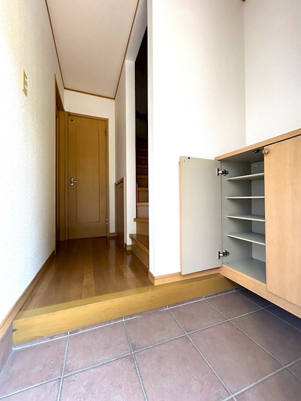 玄関　毎日通る玄関はこちらです