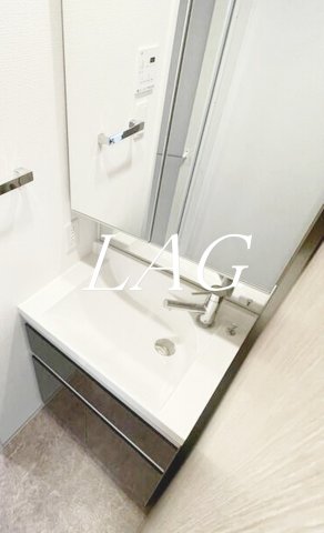 洗面設備　洗面台です。