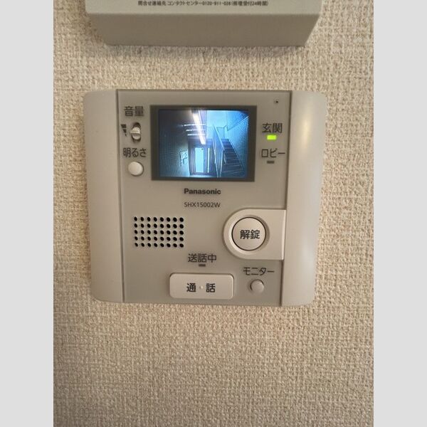その他設備　モニタ付インターホン