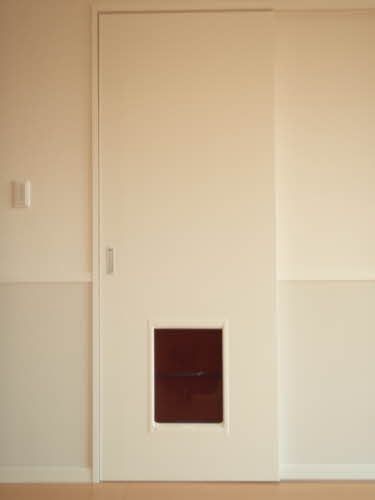 その他設備　ペット用くぐり戸