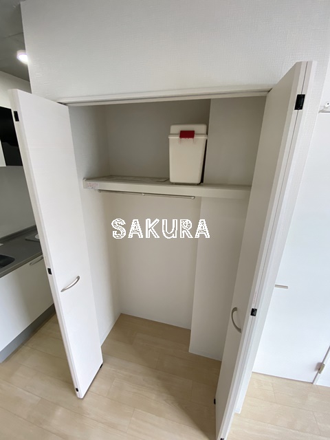 収納　お荷物の多い方でも安心のクローゼット付き♪
