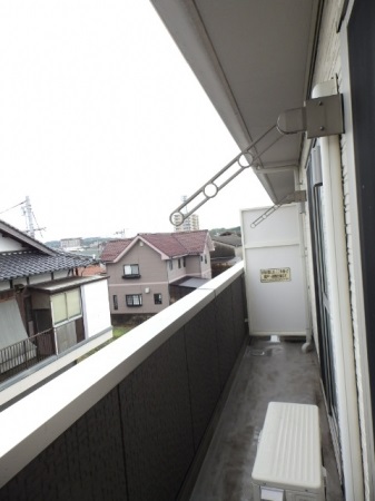 バルコニー　302号の写真です。