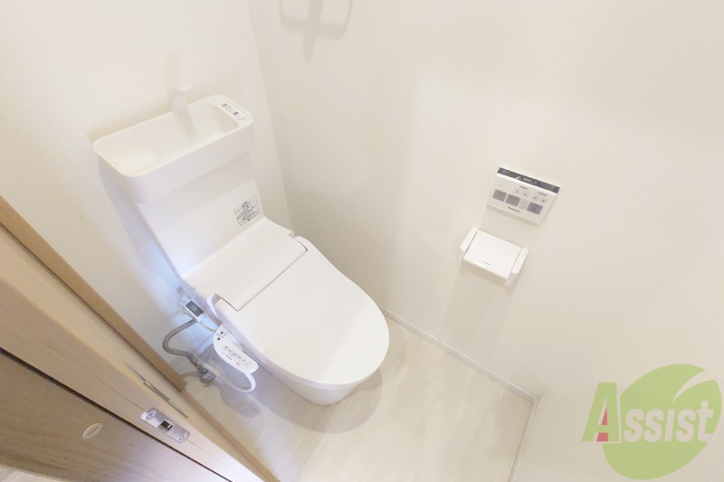 トイレ　快適に使用できる、清潔感にこだわったトイレです。