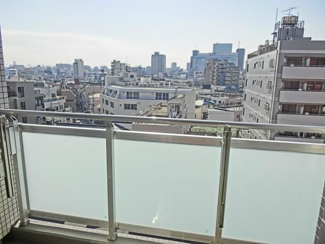 眺望　真南向き　日当たり良好バルコニー