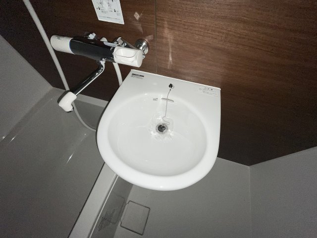 洗面設備　広い洗面スペース