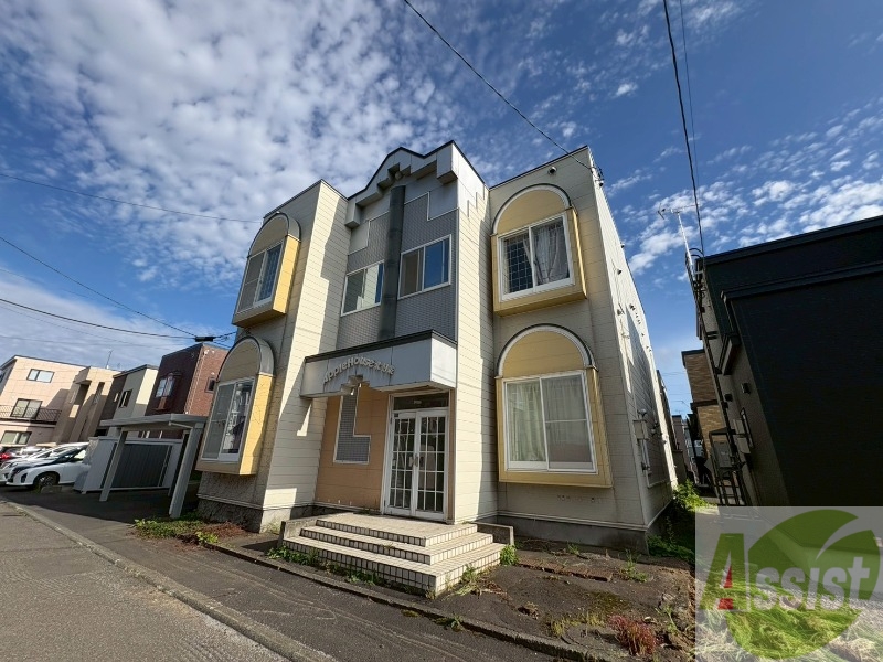 建物外観　札幌市東区北１９条東「アップルハウス北１９条」
