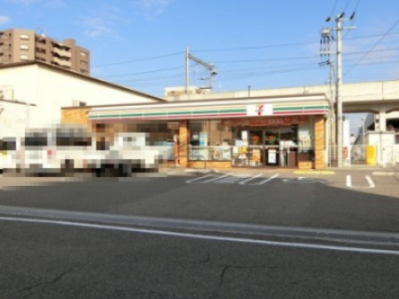 コンビニ　セブンイレブン 泉大津綾井店（コンビニ）まで415m