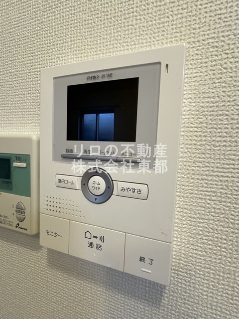 セキュリティ　訪問者が一目で分かるＴＶモニタ付インターホンです！