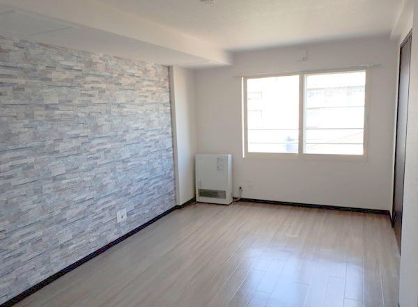 居室・リビング　都市ガスのお部屋になりますので、月々のコストダウンが可能です