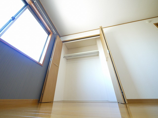収納　たっぷりとした収納スペースです