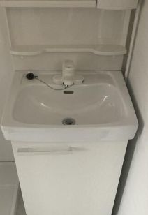 洗面設備　洗面所です