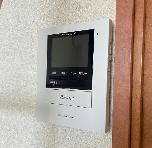 セキュリティ　モニター付きインターホン