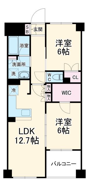 ラシュレ京都西大路の間取り写真